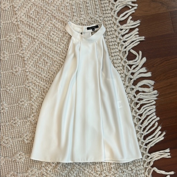 Tara Jarmon White Elegant Halter Top - Picture 1 of 4
